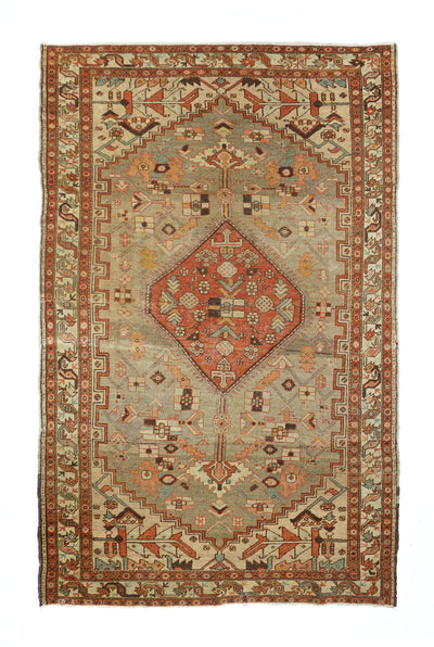 Antique Serapi Rug 4'7'' x 7'11''