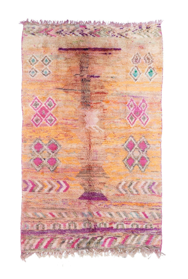 Vintage Moroccan Rug 4'8'' x 7'11''
