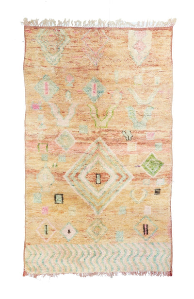 Vintage Moroccan Rug 4'10'' x 8'1''