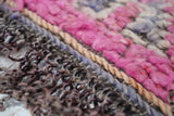 Vintage Moroccan Rug 7'8'' x 9'