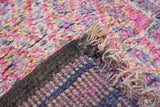 Vintage Moroccan Rug 7'8'' x 9'