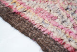 Vintage Moroccan Rug 7'8'' x 9'