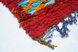 Vintage Moroccan Rug 4'6'' x 6'8''