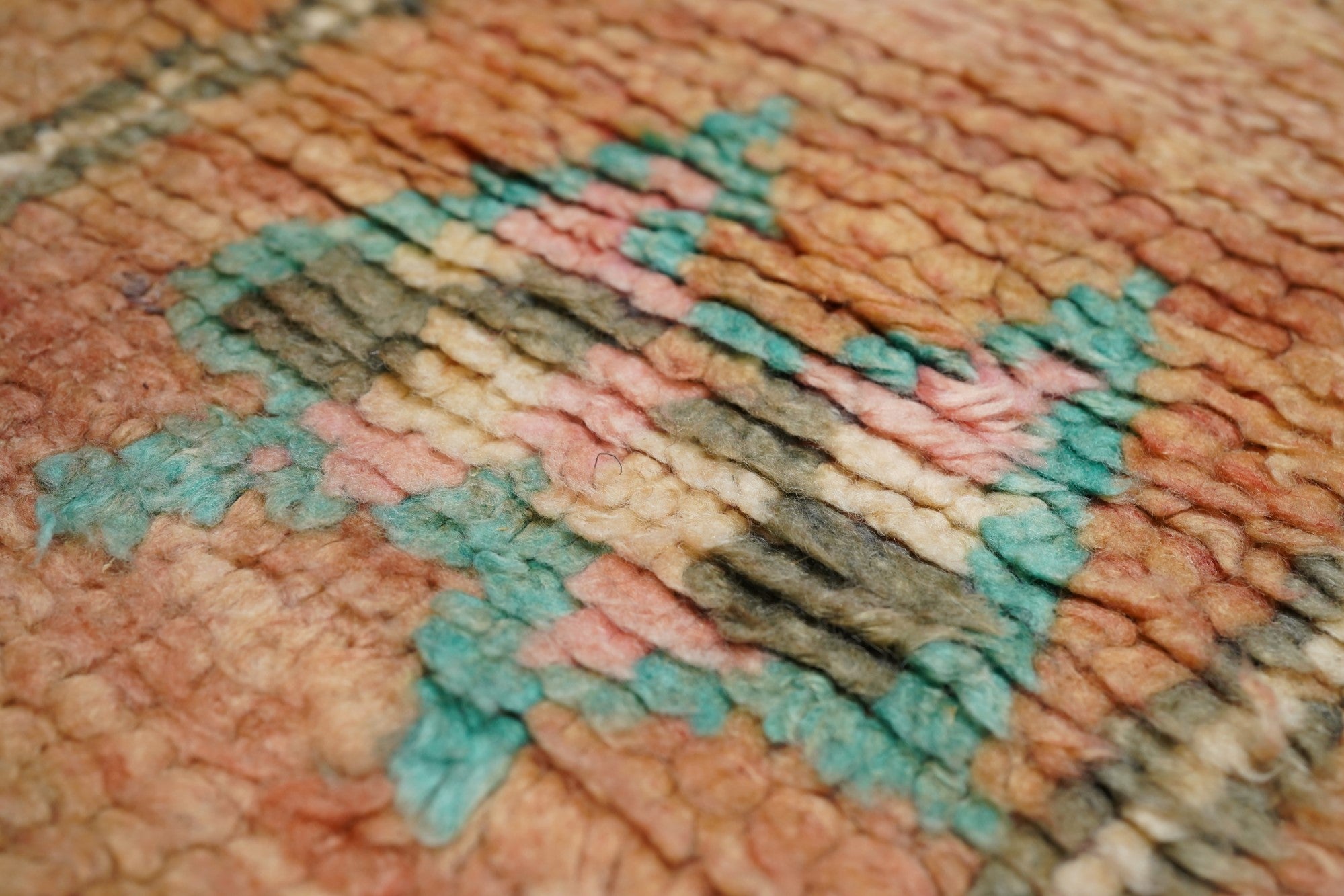 Vintage Moroccan Rug 5'11'' x 6'9''