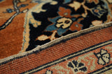 Antique  Haji Jalili Tabriz Rug 4'7'' x 6'6''