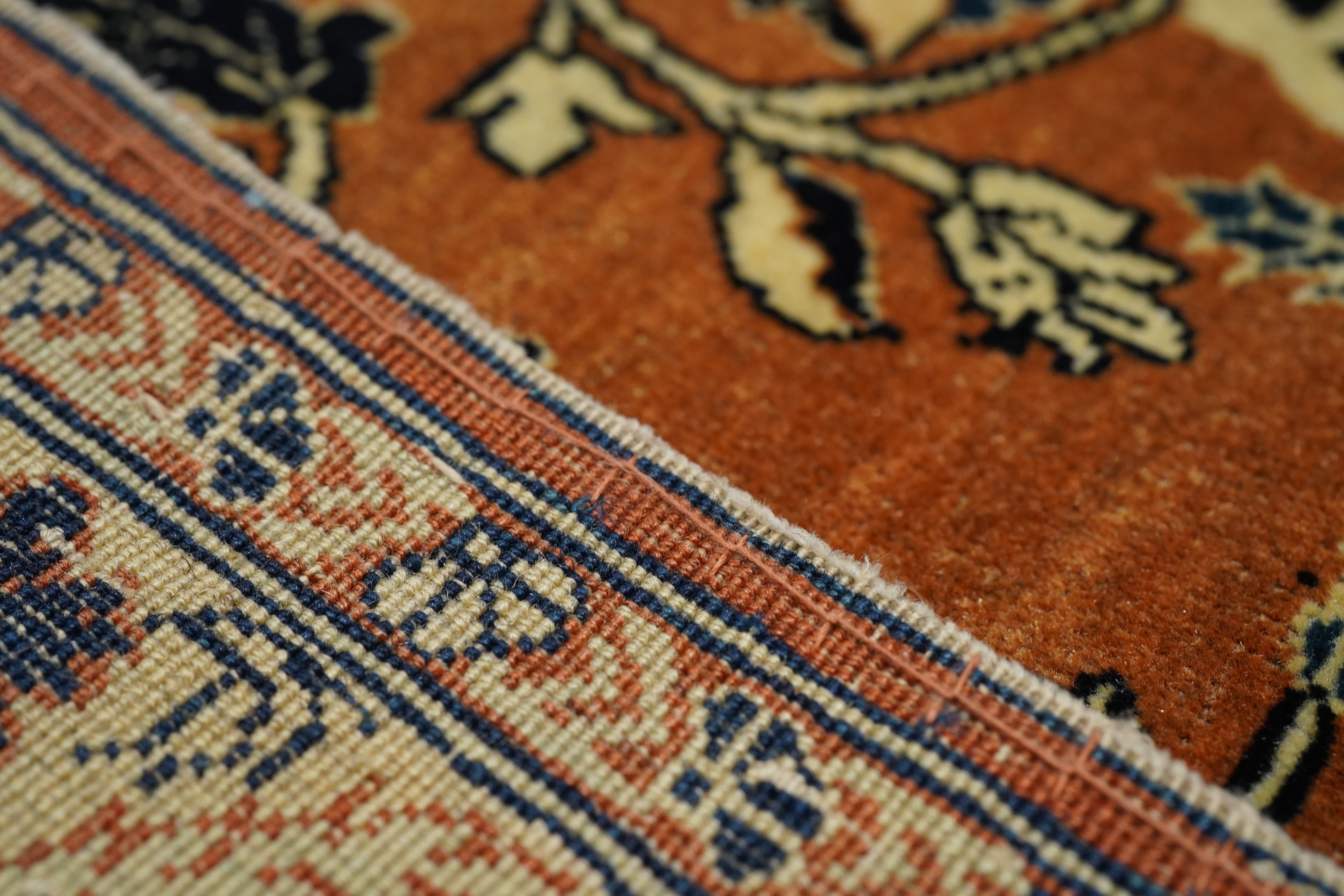 Antique  Haji Jalili Tabriz Rug 4'7'' x 6'6''
