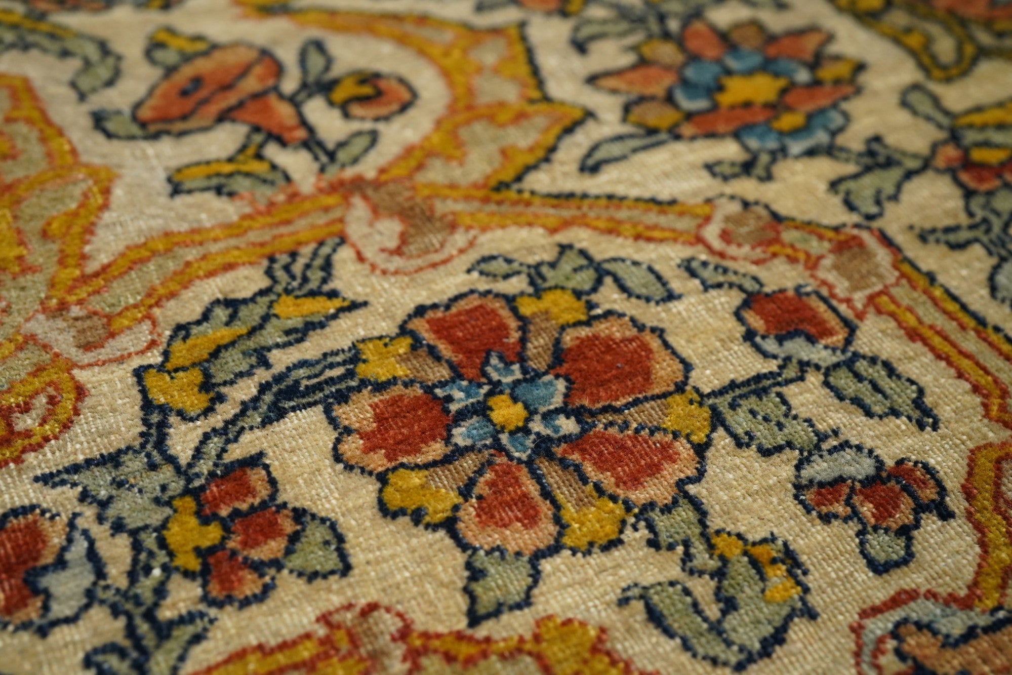 Antique Tehran Rug 4'5'' x 6'10''
