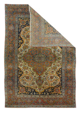Antique Tehran Rug 4'5'' x 6'10''