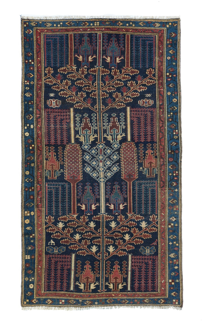 Antique Bakhtiari Rug 3'3'' x 5'11''