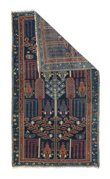 Antique Bakhtiari Rug 3'3'' x 5'11''