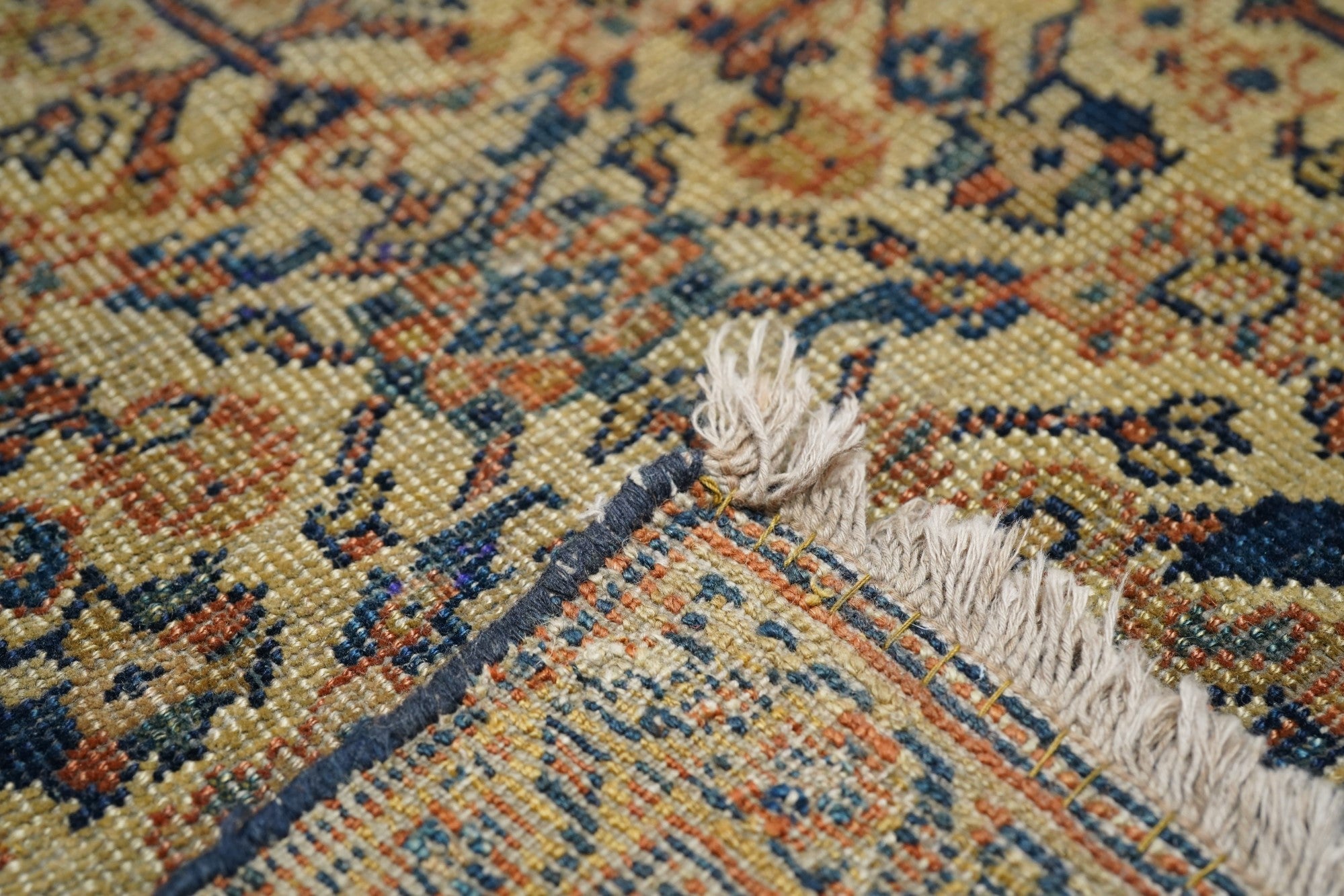 Antique Caucasian Sultanabad Rug 7'2'' x 10'2''