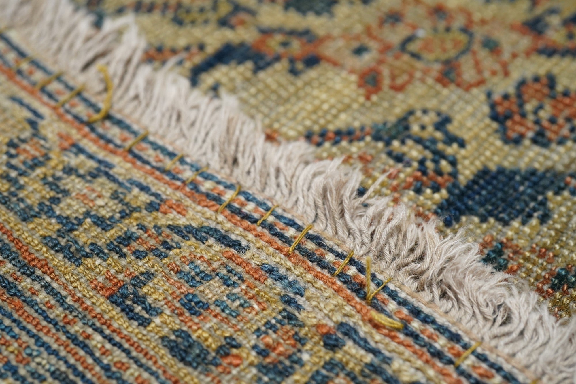 Antique Caucasian Sultanabad Rug 7'2'' x 10'2''