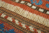 Antique Kazak Rug 4'1'' x 7'1''
