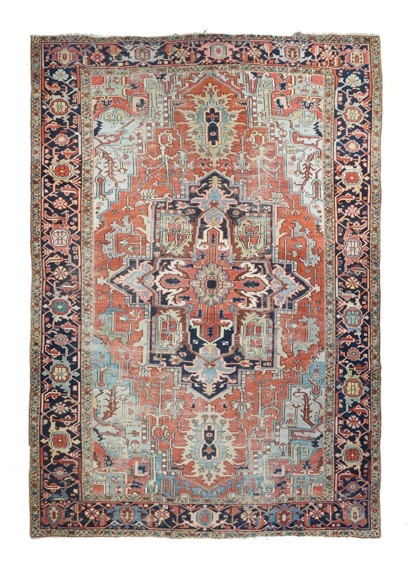 Antique Heriz Rug 8'10'' x 13'2''
