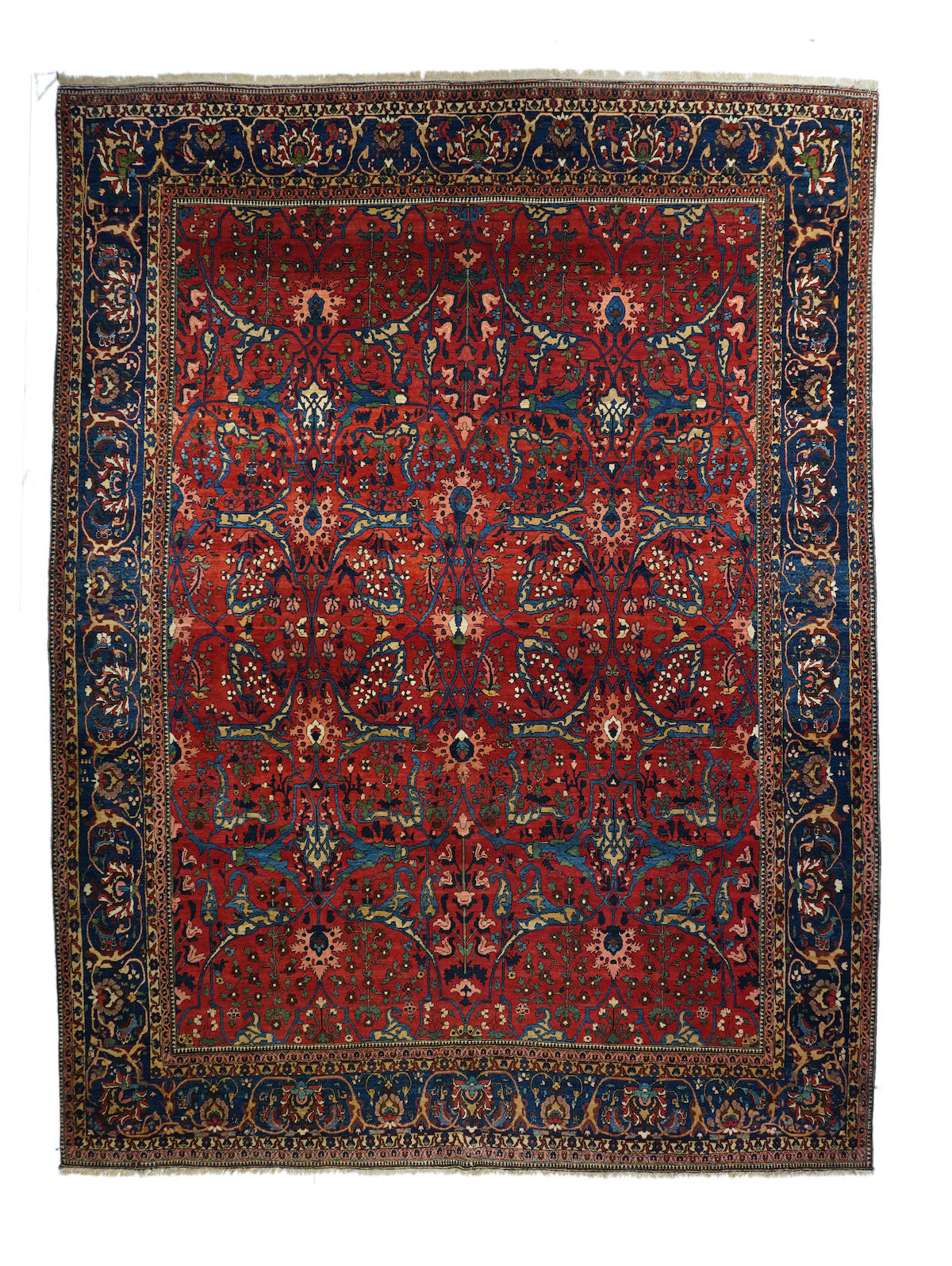 Antique Persian Bakhtiari 10'6'' x 14'5''