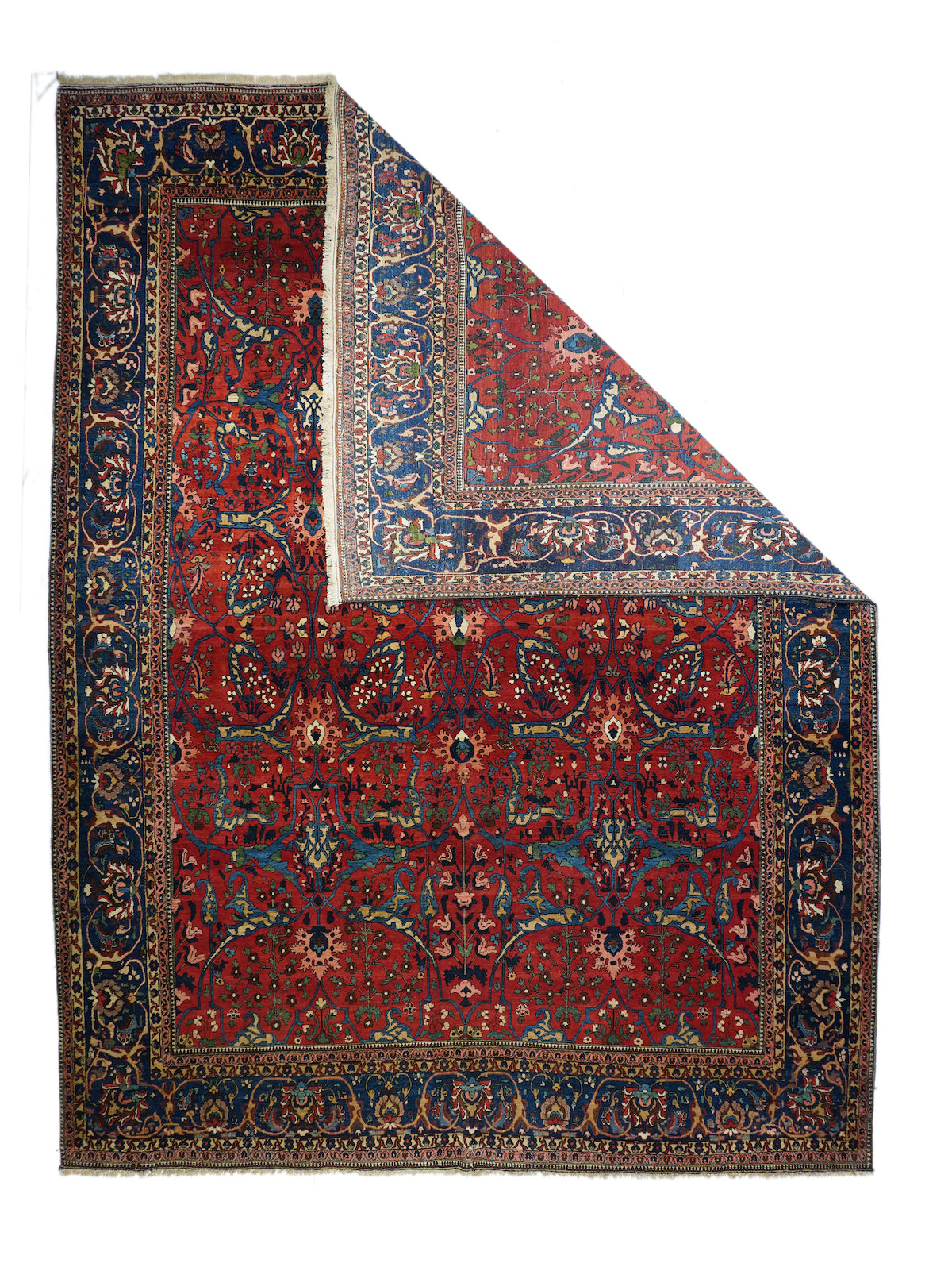 Antique  Bakhtiari Rug 10'6'' x 14'5''