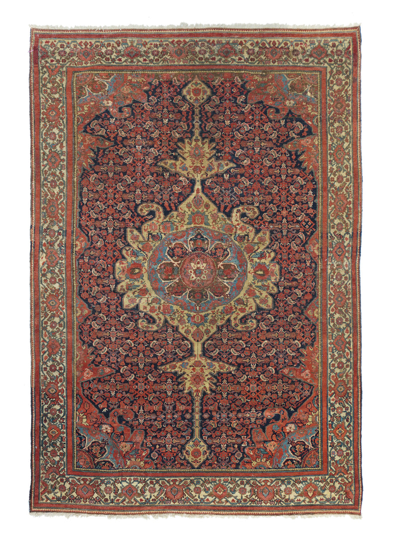 Antique Malayer Rug 4'5'' x 6'3''