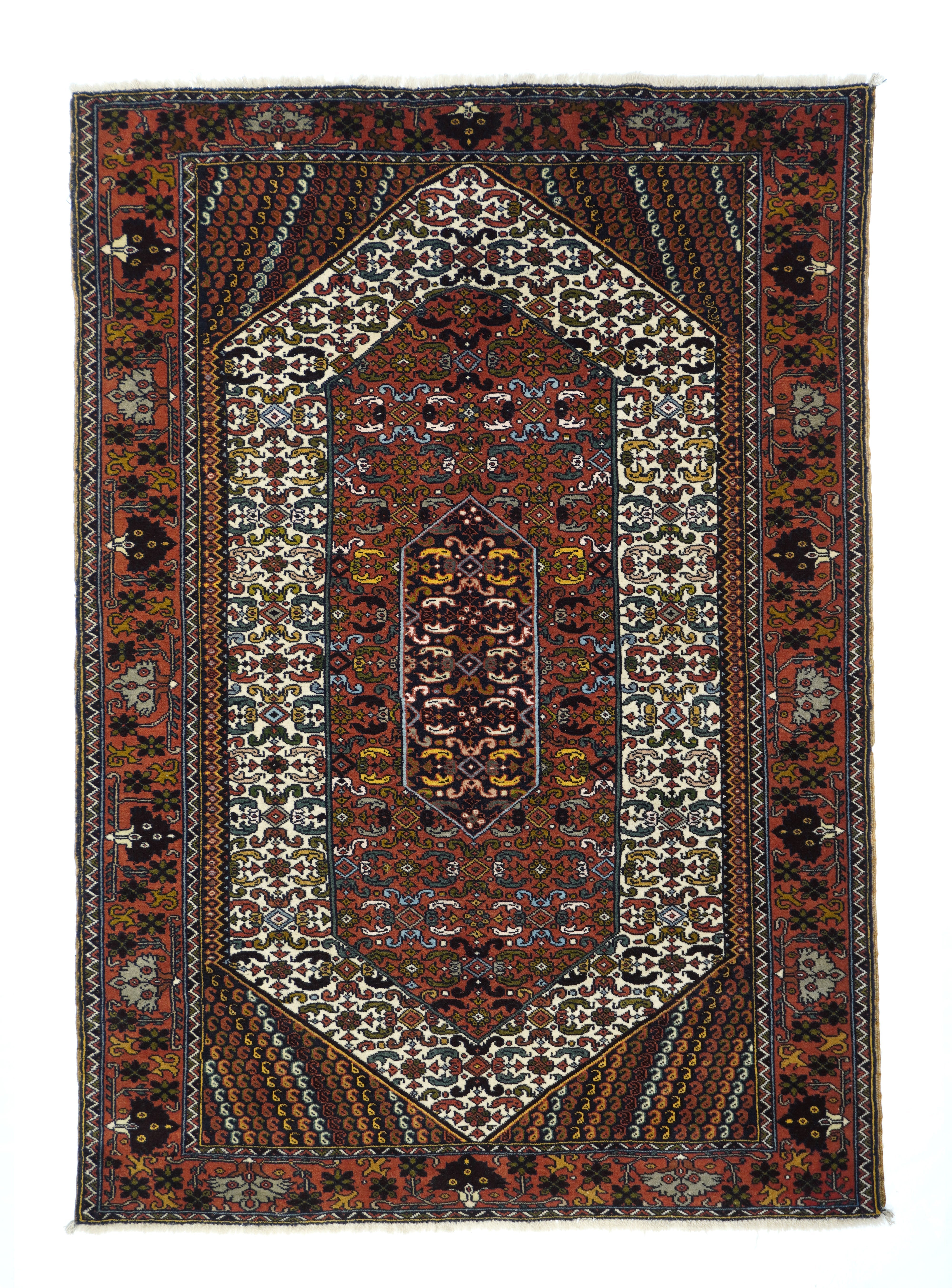 Tribal Qashqai Rug 4'3'' x 6'0'