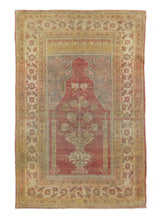 Antique Tabriz Rug 4'3'' x 6'4''