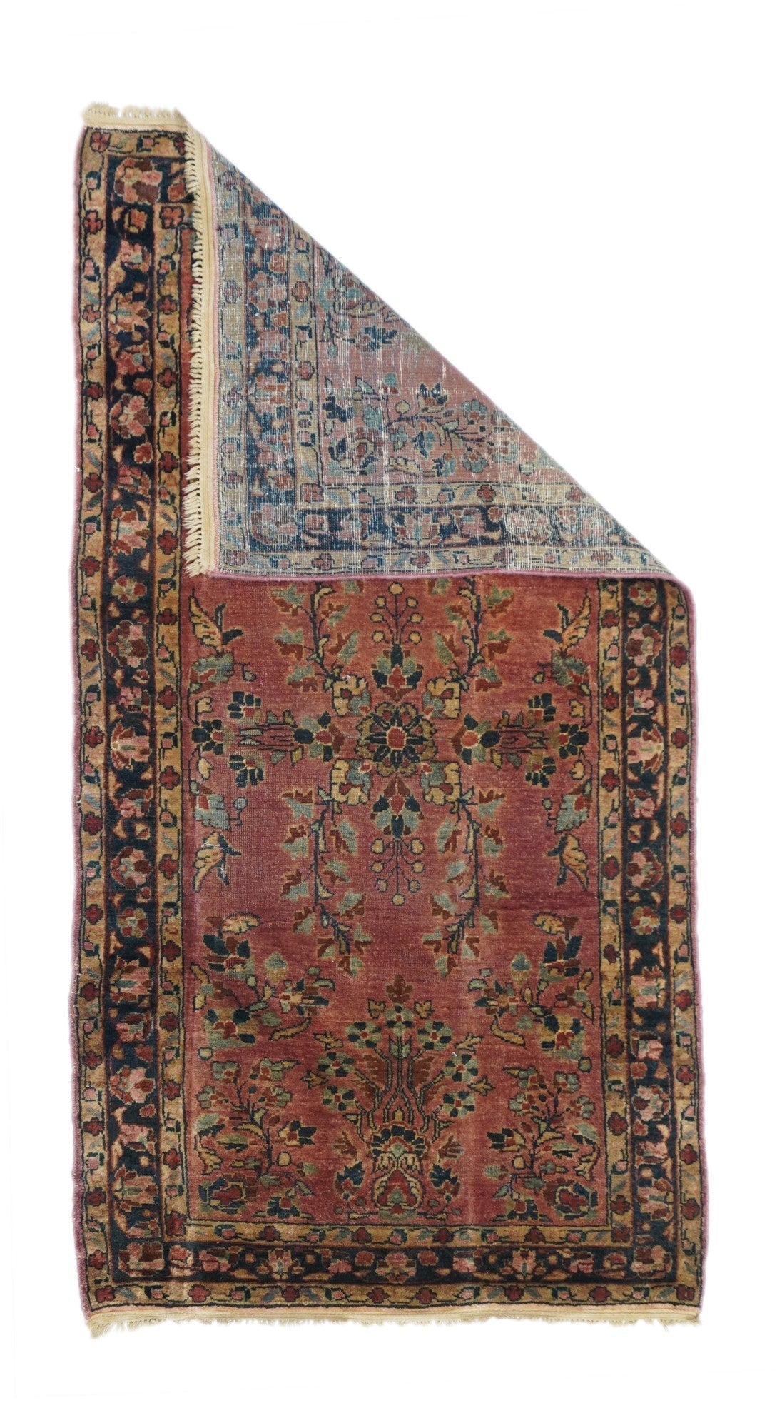 Antique Sarouk Rug 2'6'' x 5'