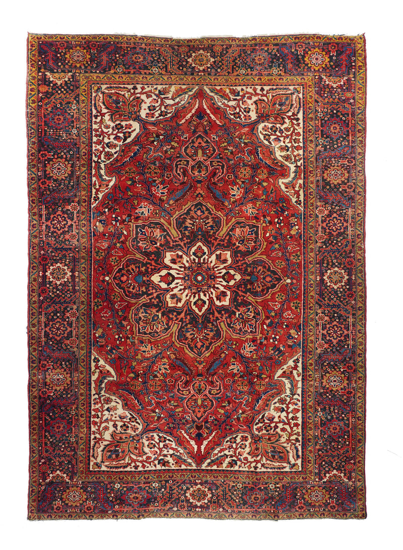 Vintage Heriz Rug 7'11'' x 11'1''