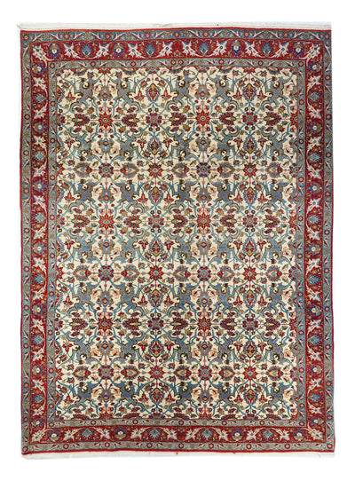 Extremely Fine  Qum Wool Rug 7'10'' x 10'11''