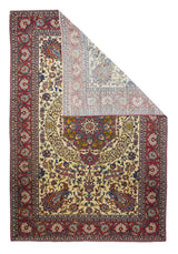 Antique Isfahan Rug 6'11'' x 10'0''