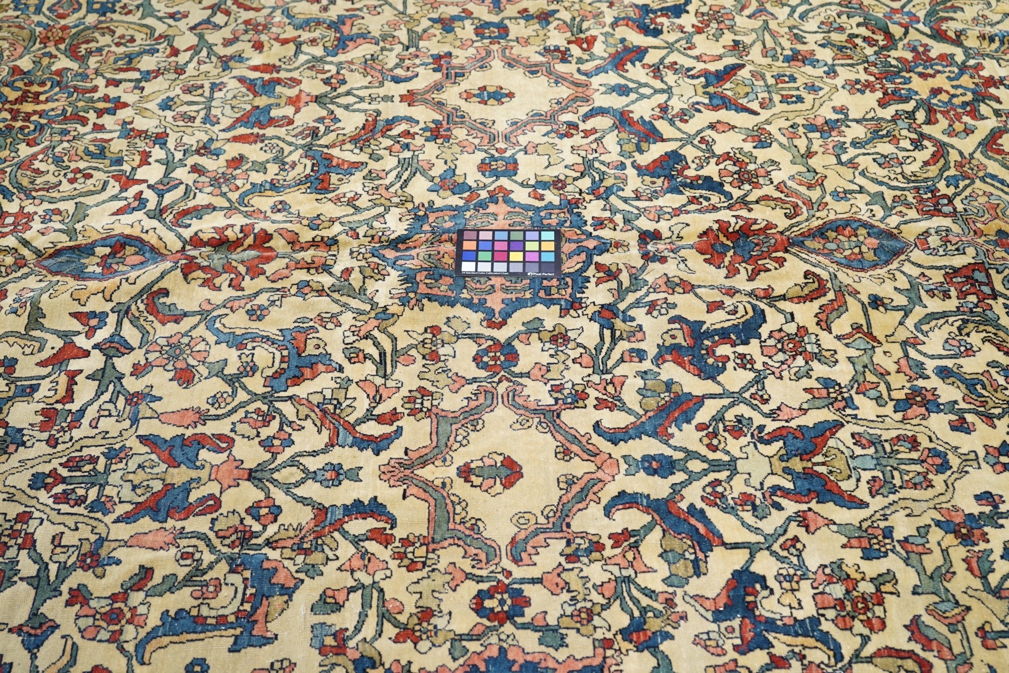 Antique Farahan Sarouk Rug 11' 0" x 13' 0"