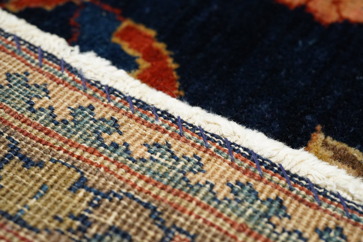 Antique Mohajeran Sarouk Rug 9'5'' x 13'5''