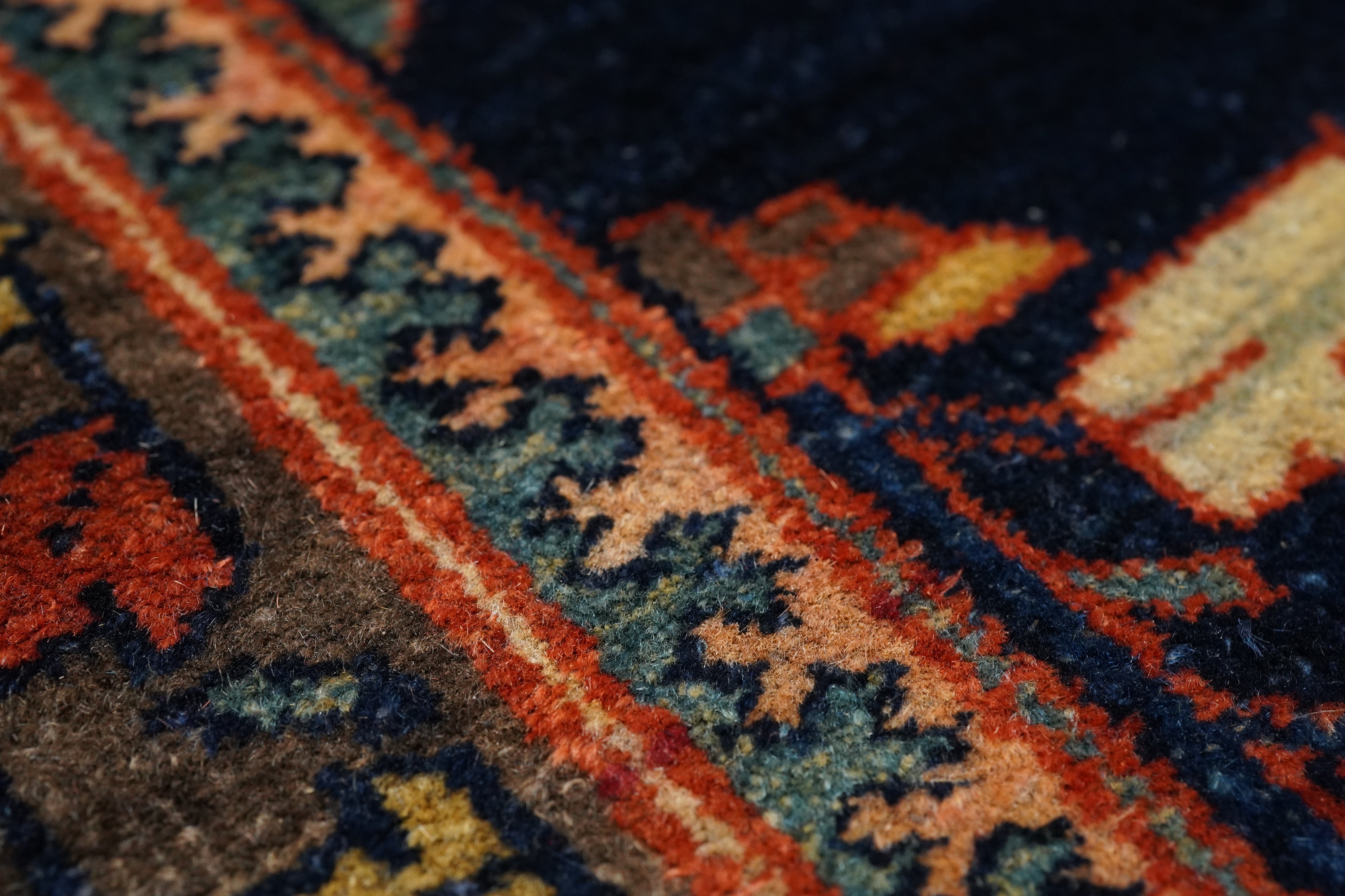 Antique Mohajeran Sarouk Rug 9'5'' x 13'5''
