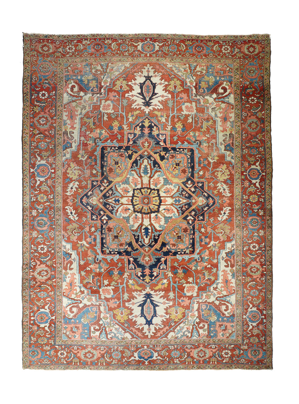 Antique Serapi Rug 9'9'' x 13'6''