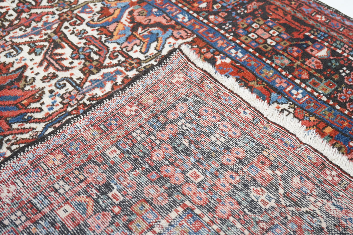 Vintage Karaje Heriz Rug 4'10'' x 6'2''