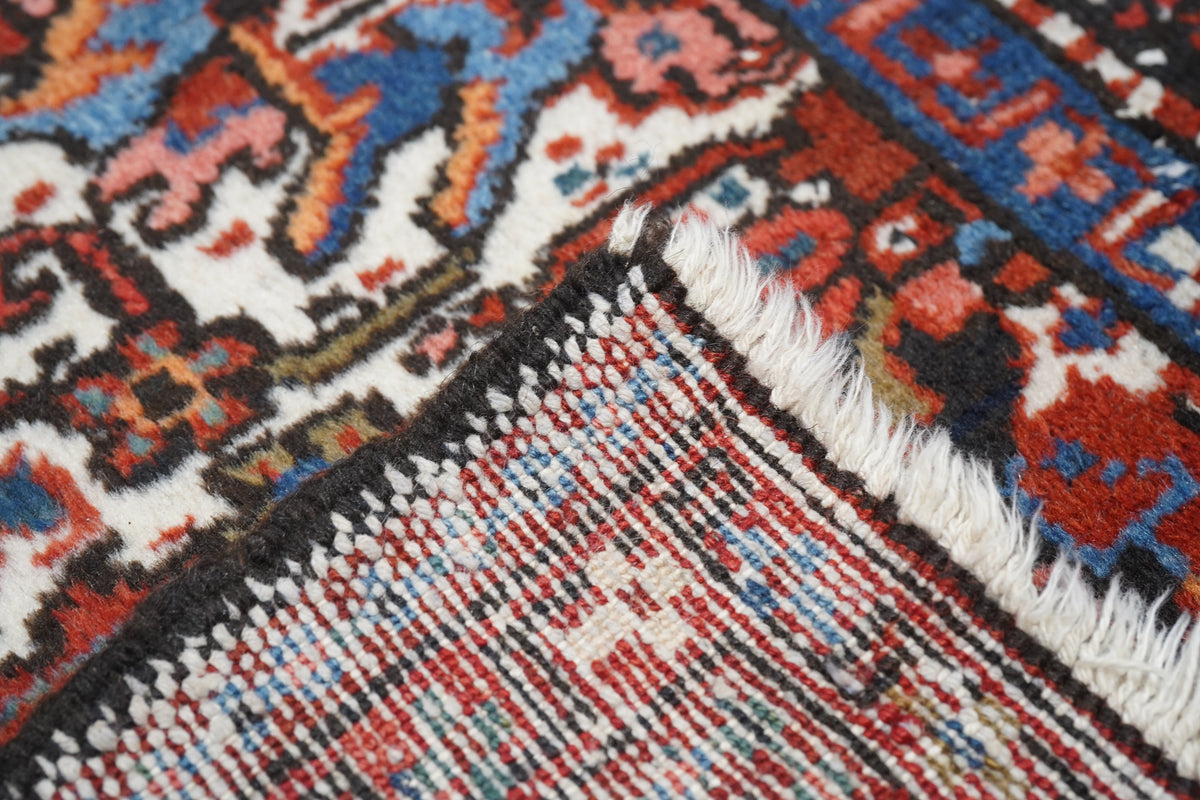 Vintage Karaje Heriz Rug 4'10'' x 6'2''
