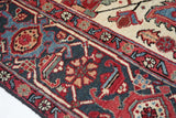 Vintage Heriz Serapi Rug 5'0'' x 6'10''