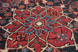 Vintage Heriz Serapi Rug 5'0'' x 6'10''