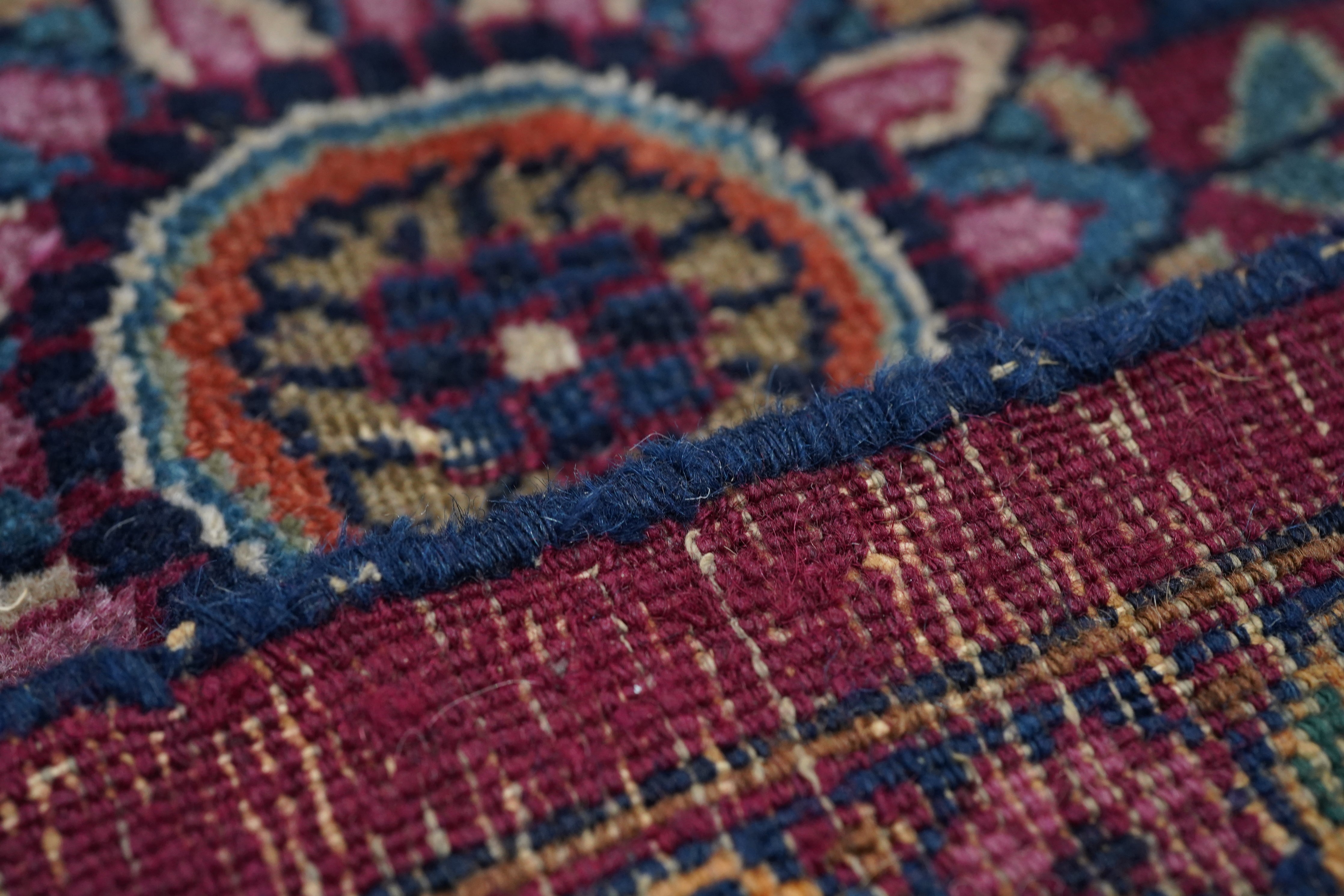 Vintage  Mashad Rug 9'8'' x 13'5''