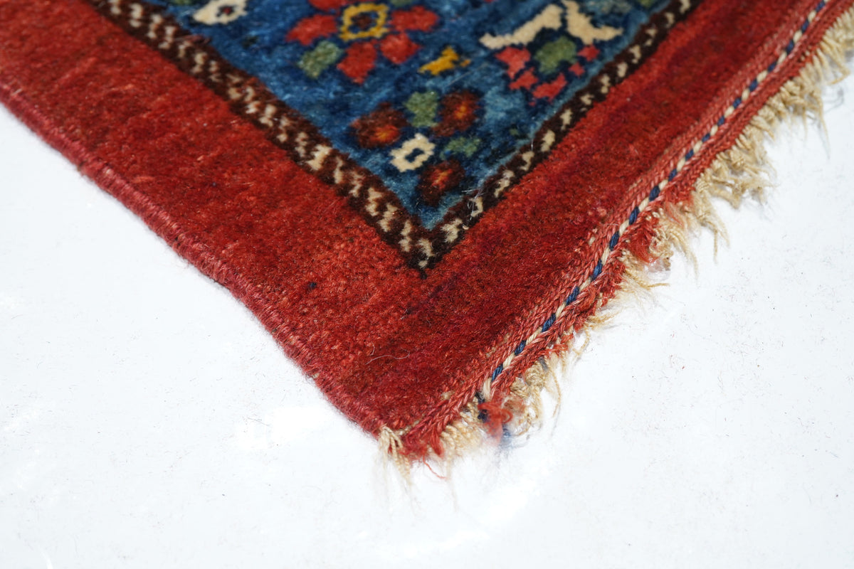 Antique Burgundy Bidjar Rug 7'5'' x 11'1''