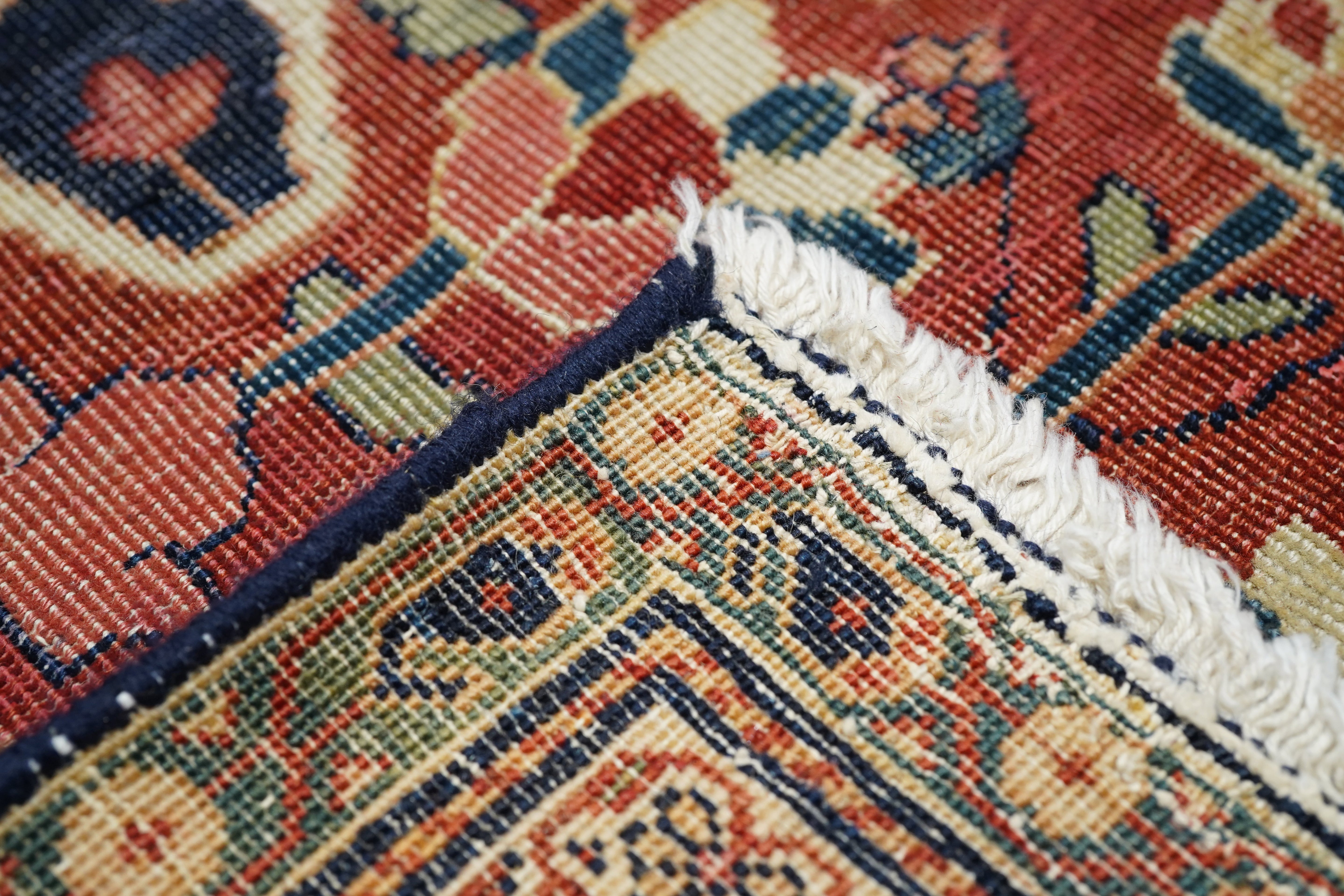 Antique Farahan Sarouk Rug 9' 0" x 12' 3"