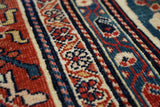 Antique Farahan Sarouk Rug 9' 0" x 12' 3"