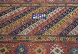 Antique Caucasian Kazak Rug 3'9'' x 7'7''