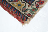 Antique Caucasian Kazak Rug 3'9'' x 7'7''