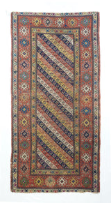 Antique Kazak Rug 3'9'' x 7'7''