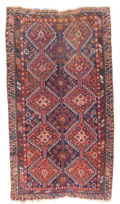 Antique Qashqai Rug 4'8'' x 8'5''
