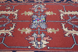 Sumak Flat Weave Wool Rug 4'0" x 10'2''