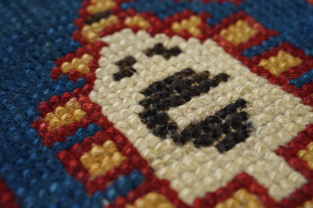 Antique Caucasian Kazak Rug 3'3'' x 4'4''