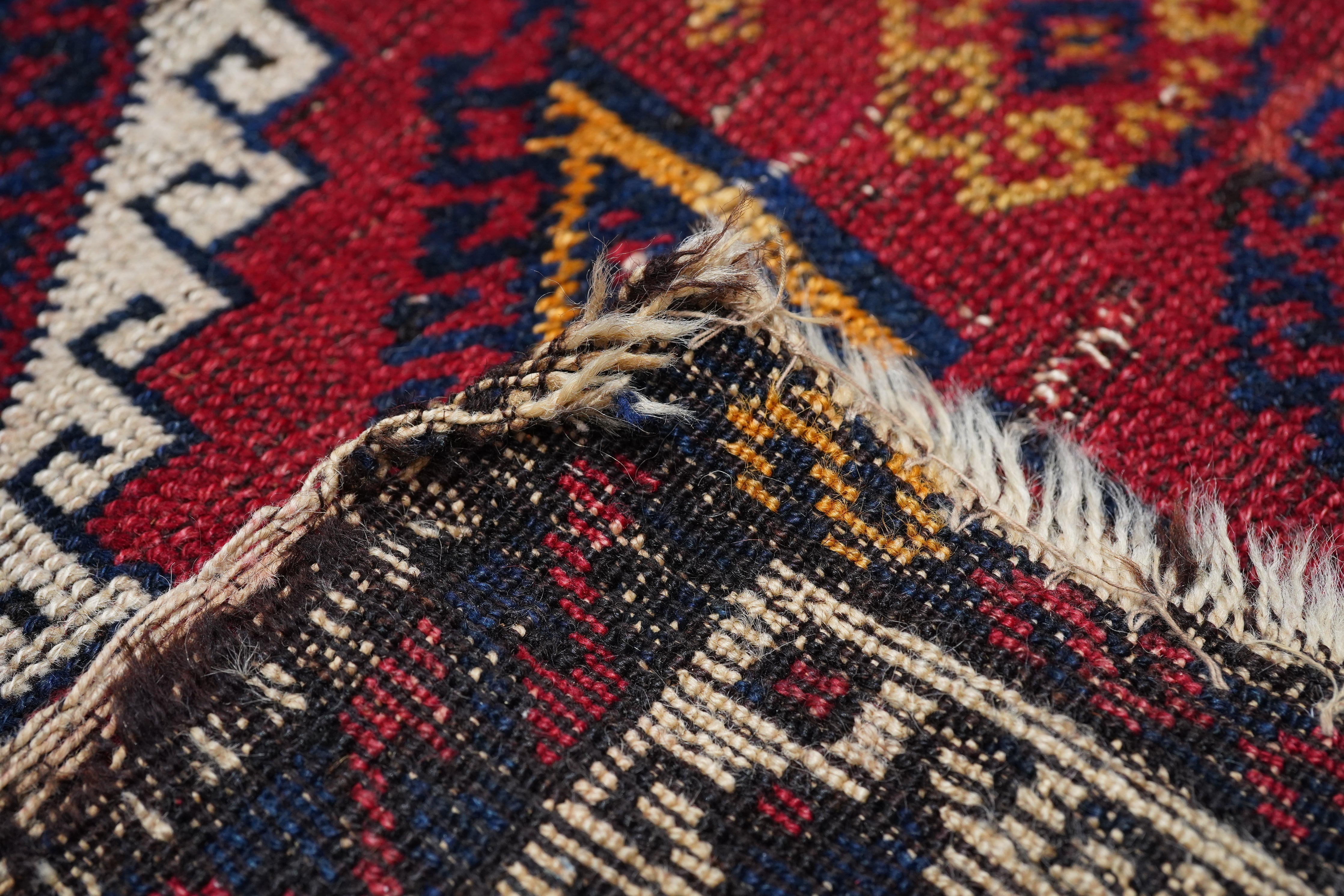 Antique Qashqai Rug 4'3'' x 9'5''