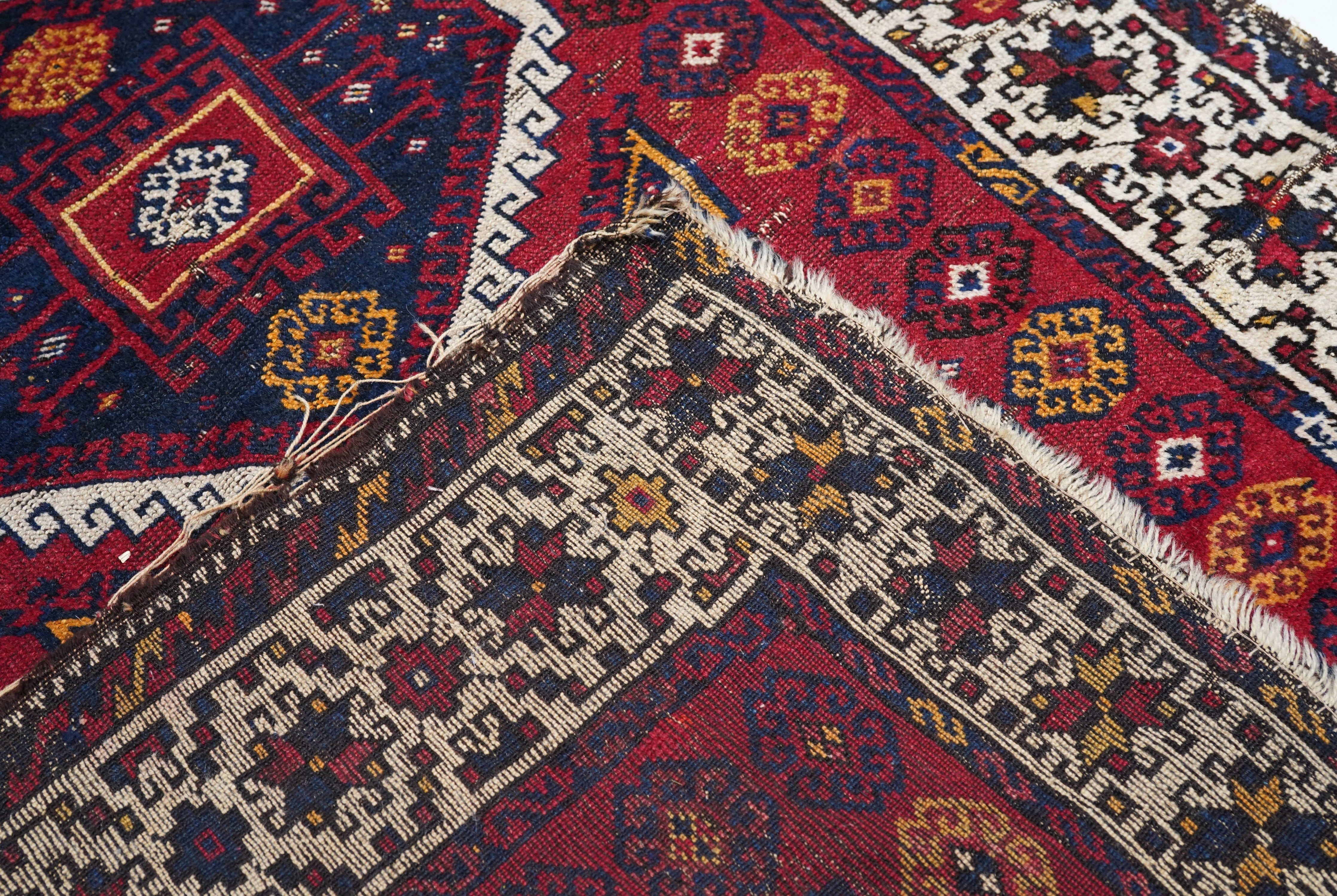 Antique Qashqai Rug 4'3'' x 9'5''