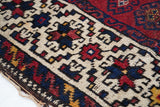Antique Qashqai Rug 4'3'' x 9'5''