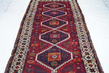 Antique Qashqai Rug 4'3'' x 9'5''