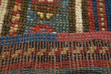 Antique Kazak Rug 4'4'' x 7'9''